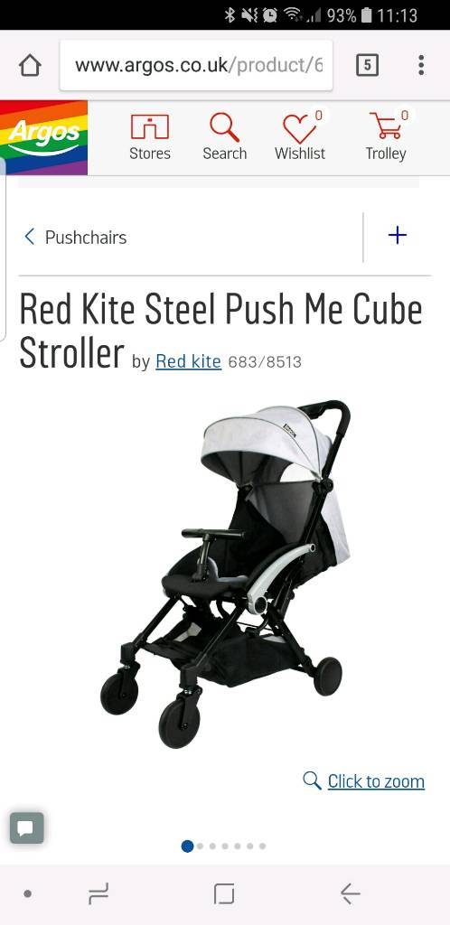 push me cube stroller